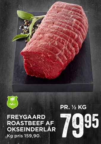 MENY Freygaard roastbeef af okseinderlår tilbud