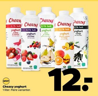 Netto Cheasy yoghurt tilbud