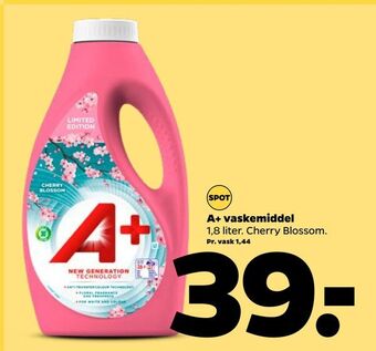 Netto A+ vaskemiddel tilbud