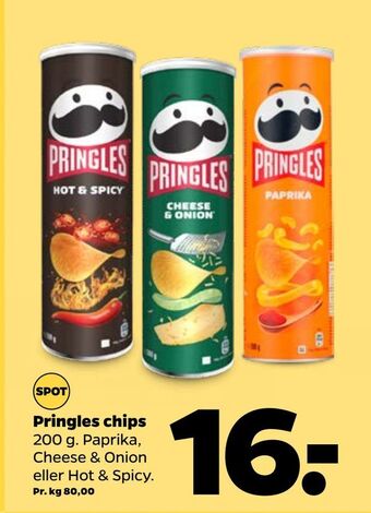 Netto Pringles chips tilbud