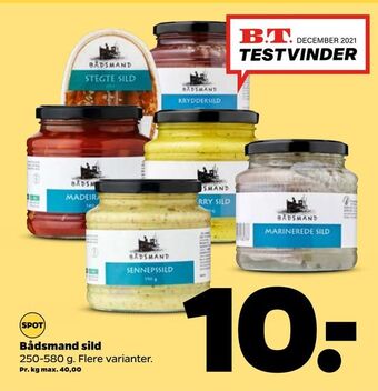 Netto Bådsmand sild tilbud
