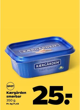 Netto Kærgården smørbar tilbud