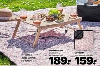 Netto Picnictæppe tilbud