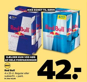 Netto Red Bull tilbud