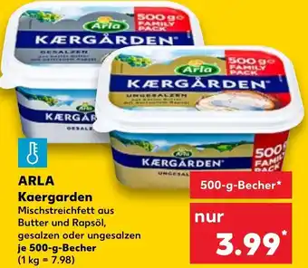 Kaufland DE Arla Kaergarden 500-g tilbud