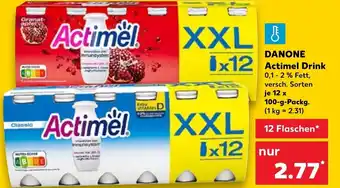 Kaufland Danone Actimel Drink 100-g tilbud
