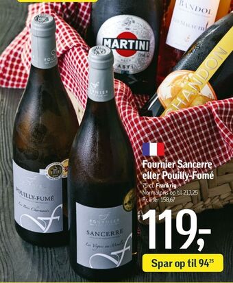Føtex Fournier Sancerre eller Pouilly-Fumé tilbud