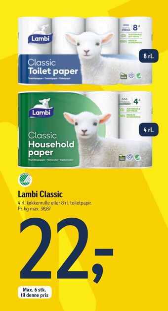 Føtex Lambi Classic tilbud