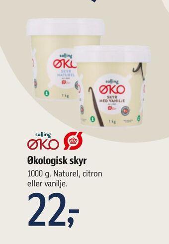 Føtex Økologisk skyr tilbud