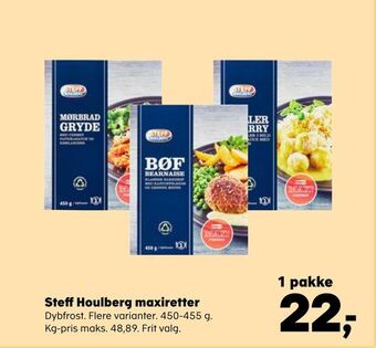 Kvickly Steff Houlberg maxiretter tilbud