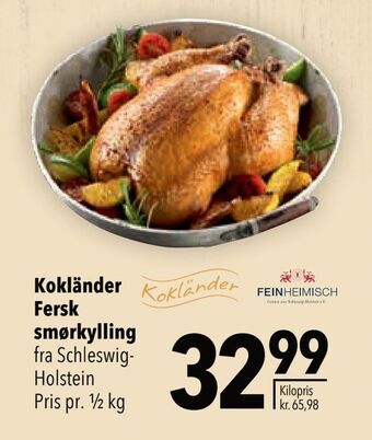 Citti Kokländer Fersk smørkylling tilbud