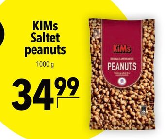 Citti KIMs Saltet peanuts tilbud