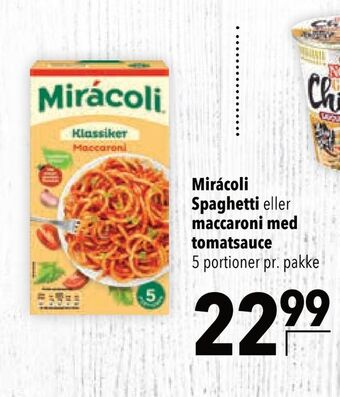 Citti Mirácoli Spaghetti eller maccaroni med tomatsauce tilbud