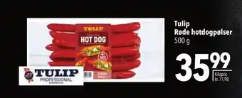 Citti Tulip Røde hotdogpølser tilbud