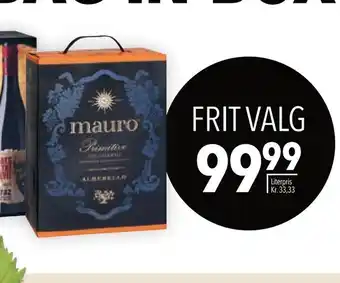 Citti Priocca Mauro Primitivo IGP tilbud