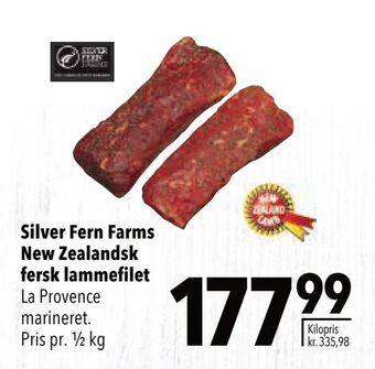 Citti Silver Fern Farms New Zealandsk fersk lammefilet tilbud