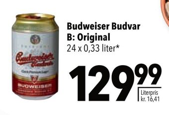 Citti Budweiser Budvar B: Original tilbud