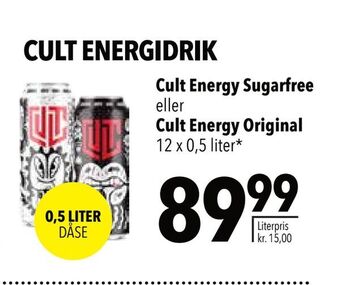 Citti Cult energidrik tilbud