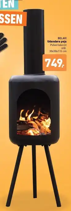 ALDI Undendørs pejs tilbud