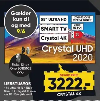 Bilka UE55TU6905 tilbud