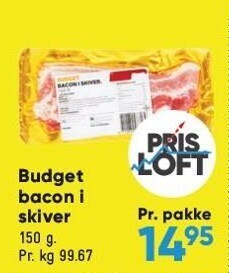 Bilka Bacon i skiver tilbud