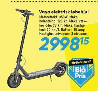 Vaya elektrisk løbehjul