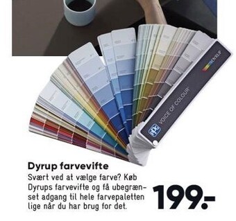 Bilka Dyrup farvevifte tilbud