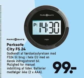 Bilka Parksafe City FS 24 tilbud
