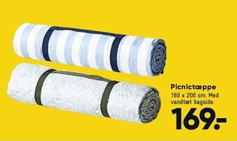 Bilka Picnictæppe tilbud