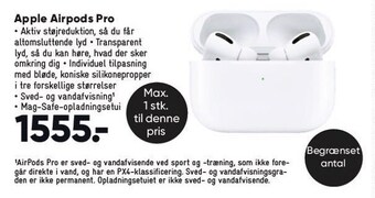 Apple Airpods Pro tilbud hos Føtex