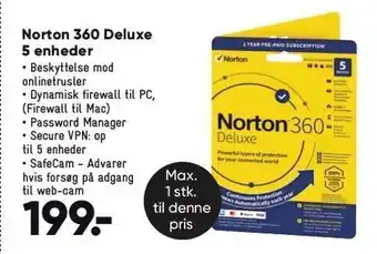 Bilka Norton 360 Deluxe tilbud