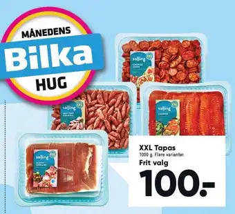Bilka XXL tapas tilbud