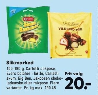Bilka Slikmarked tilbud