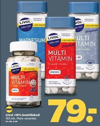 Livol +10% kosttilskud