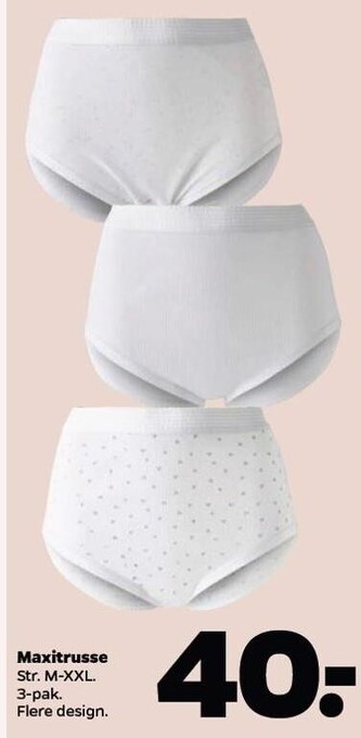 Netto Maxitrusse tilbud