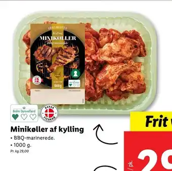 Lidl Minikøller af kylling tilbud