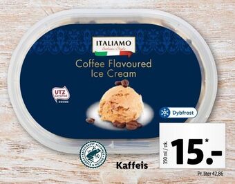 Lidl Kaffeis tilbud