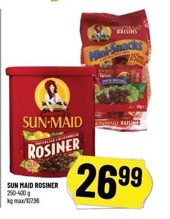 Løvbjerg Sun Maid rosiner tilbud