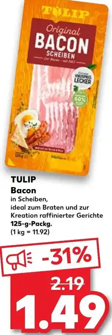Kaufland Tulip Bacon 125-g tilbud