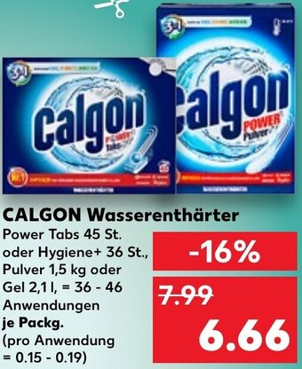Calgon Wasserenthärter