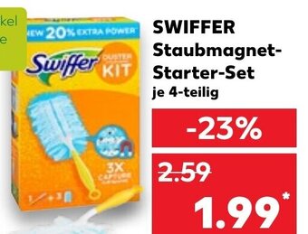 Kaufland DE Swiffer Staubmagnet-Starter-Set tilbud
