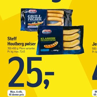 Føtex Steff houlberg grillpølser tilbud