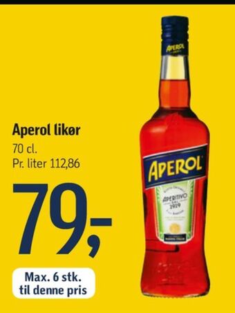 Aperol aperitif