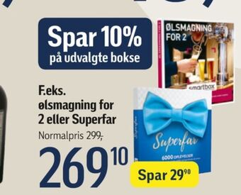 Føtex Smartbox gavekort tilbud