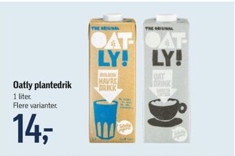 Føtex Oatly havredrik tilbud