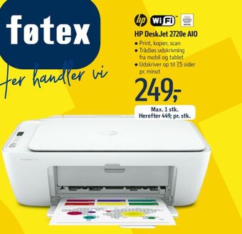 Føtex Hp printer all-in-one tilbud