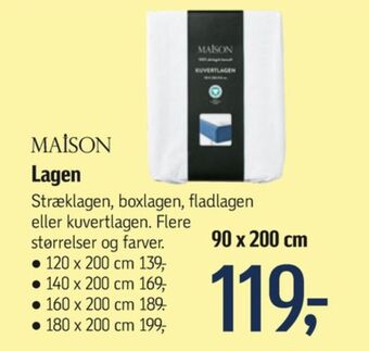 Føtex Maison lagen tilbud