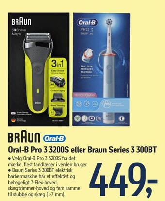 Føtex Braun barbermaskine tilbud