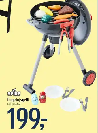 Føtex Spire legetøjsgrill tilbud