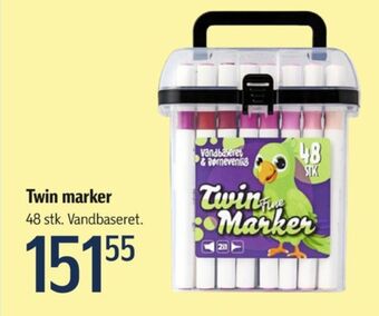 Twin marker tusser